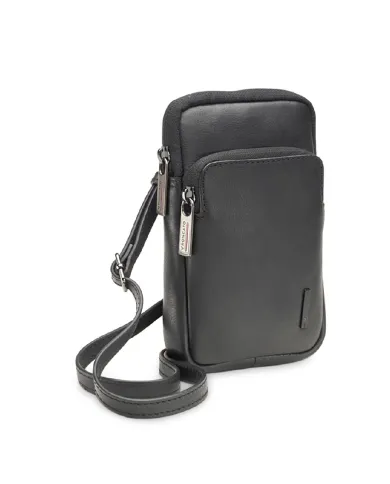 Roncato Borsello uomo pelle Detroit Nero