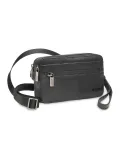 Roncato Pochette uomo in pelle Detroit Nero