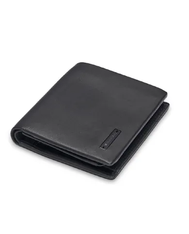 Roncato Portafoglio piccolo in pelle Detroit Nero