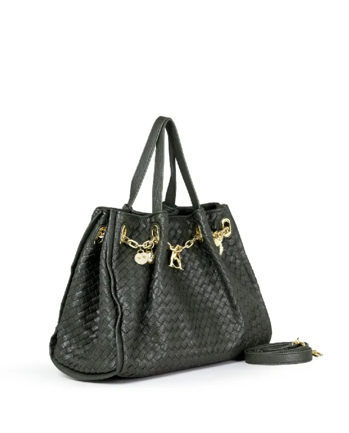 Atelier du Sac Borsa grande Meryl Bijoux Verde