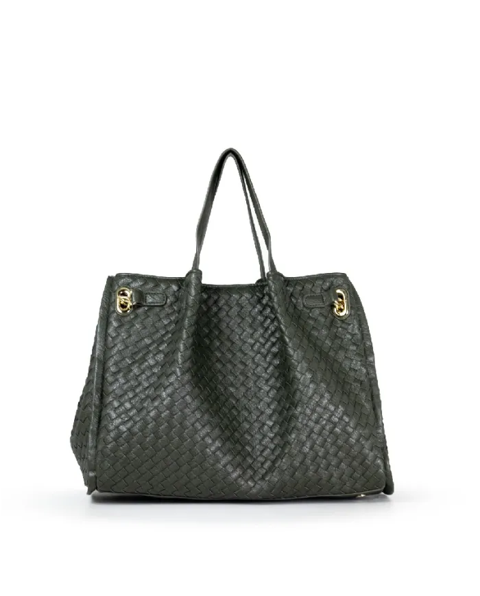 Atelier du Sac Borsa grande Meryl Bijoux Verde