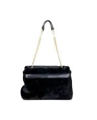 Atelier du Sac Borsa eco pelliccia Grace St. Moritz Nero
