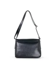 Caleidos Borsa bandoliera in pelle Nero