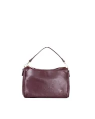 Caleidos Borsa piccola in pelle Bordeaux