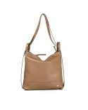 Caleidos Borsa zaino in pelle Marrone