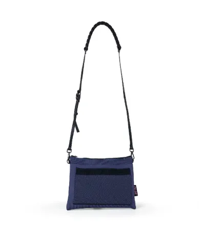 FRI-YAY Pochette in tessuto Erminia pocket Blu/Nero