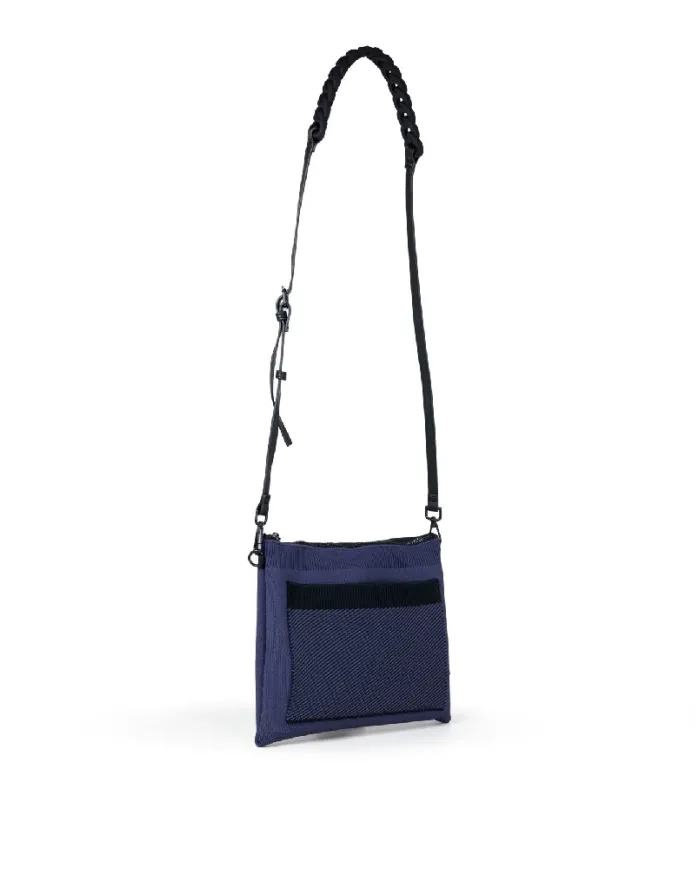 FRI-YAY Pochette in tessuto Erminia pocket Blu/Nero