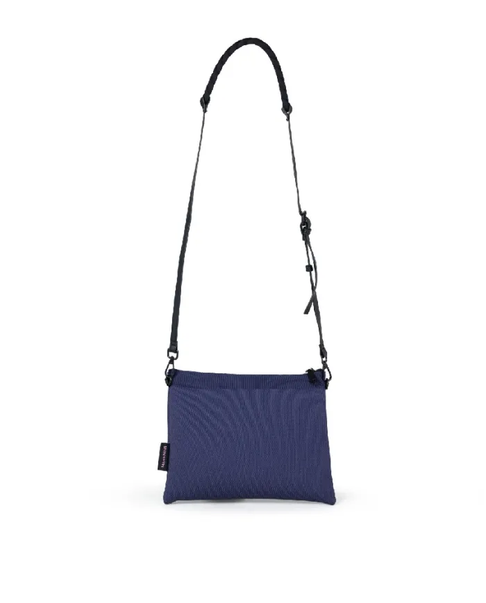 FRI-YAY Pochette in tessuto Erminia pocket Blu/Nero
