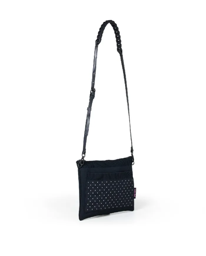 FRI-YAY Pochette in tessuto Erminia pocket Nero