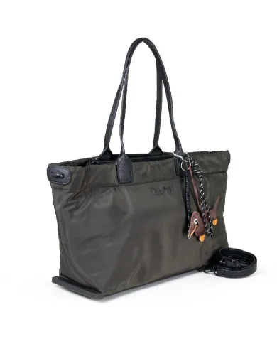 FRI-YAY Borsa grande tessuto Alessia Testa moro