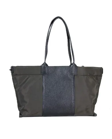 FRI-YAY Borsa grande tessuto Alessia Testa moro