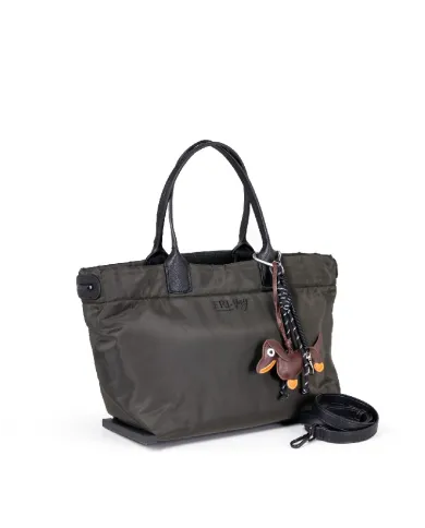 FRI-YAY Borsa mano tessuto Marta Testa moro