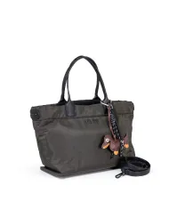 FRI-YAY Borsa mano tessuto Marta Testa moro