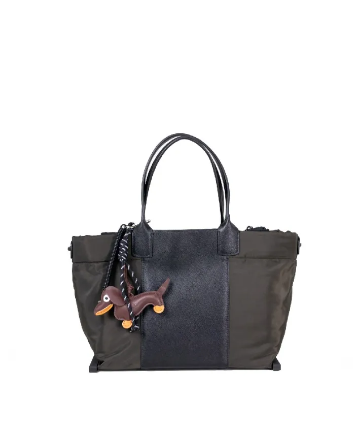 FRI-YAY Borsa mano tessuto Marta Testa moro