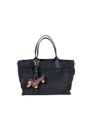 FRI-YAY Borsa mano tessuto Marta Nero