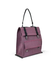 FRI-YAY Borsa zaino in tessuto Igor Bordeaux
