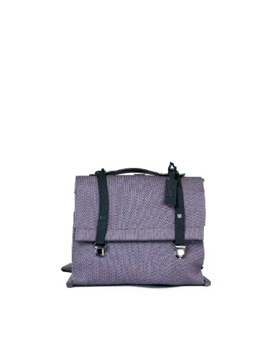 FRI-YAY Borsa zaino in tessuto Igor Blu/Marrone