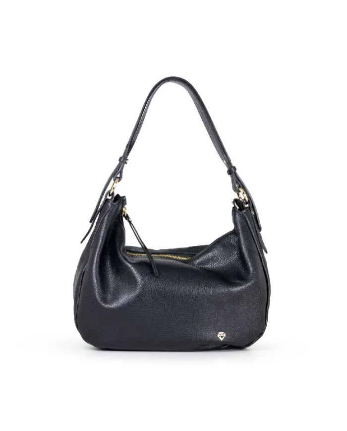 Caleidos Borsa grande in pelle Nero