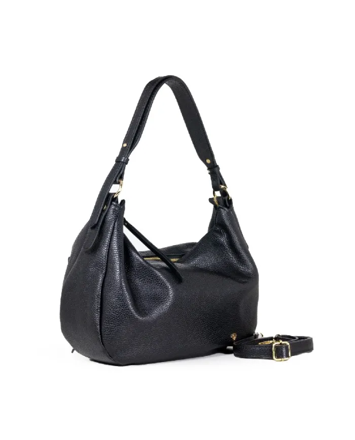 Caleidos Borsa grande in pelle Nero