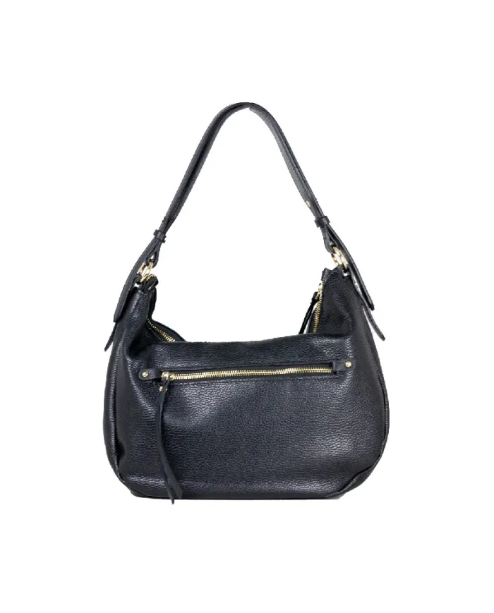 Caleidos Borsa grande in pelle Nero