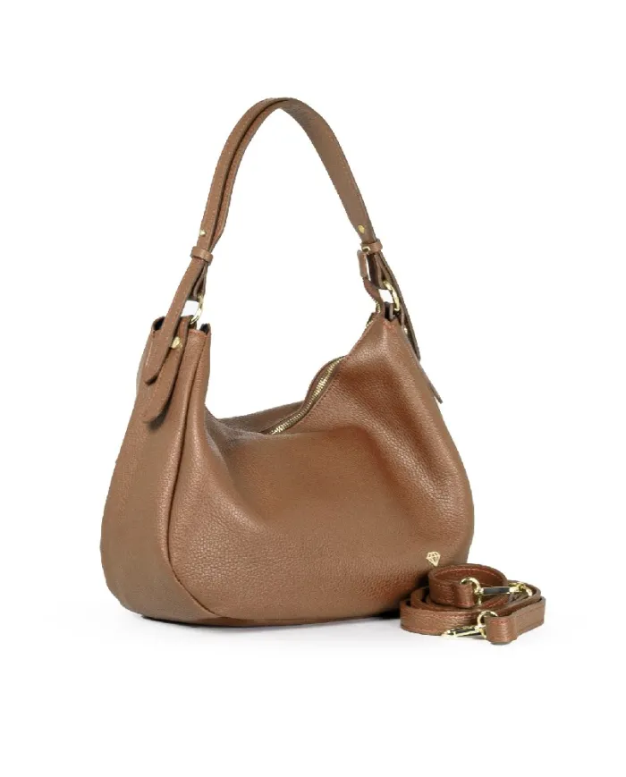 Caleidos Borsa grande in pelle Marrone