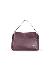 Caleidos Borsa piccola in pelle Bordeaux