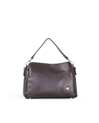 Caleidos Borsa piccola in pelle Testa moro