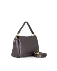 Caleidos Borsa piccola in pelle Testa moro