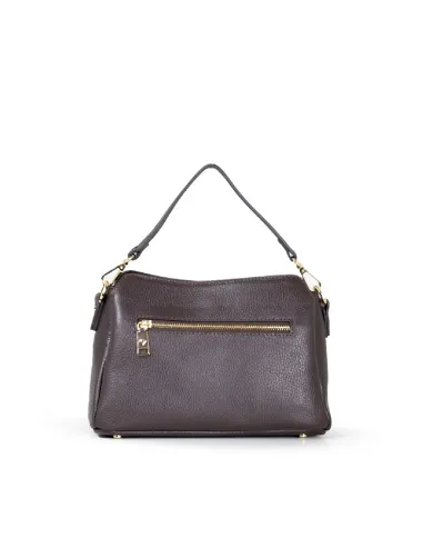 Caleidos Borsa piccola in pelle Testa moro