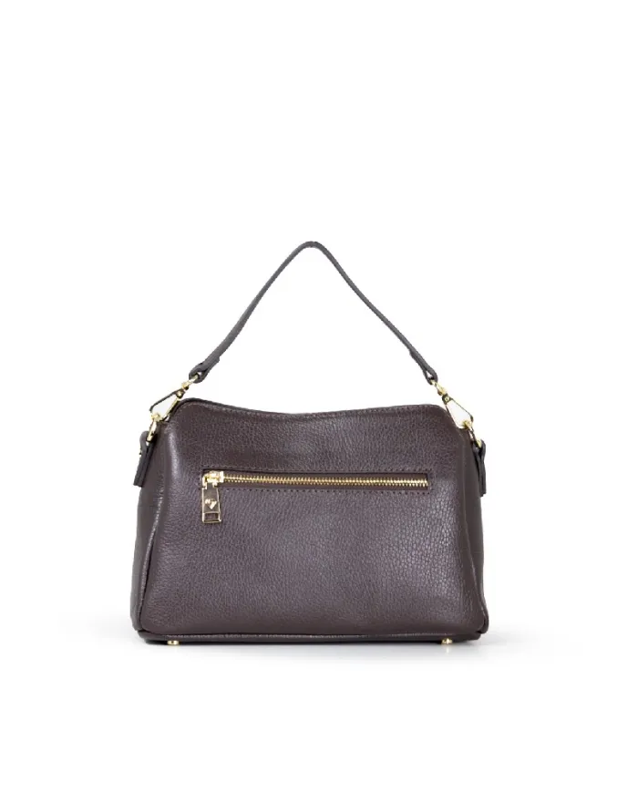 Caleidos Borsa piccola in pelle Testa moro