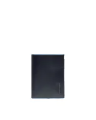 Piquadro Portafoglio verticale uomo, Blue Square