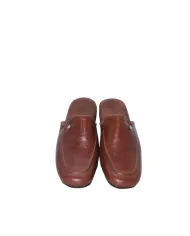 Acciaio Pantofole in cuoio