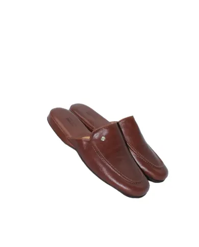 Acciaio Pantofole in cuoio