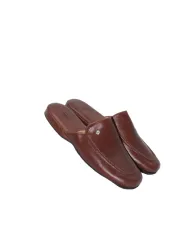 Acciaio Pantofole in cuoio