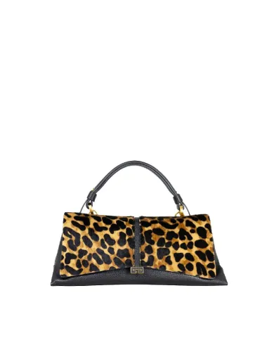 Loristella Borsa a mano in pelle Kendall Maculato/Nero