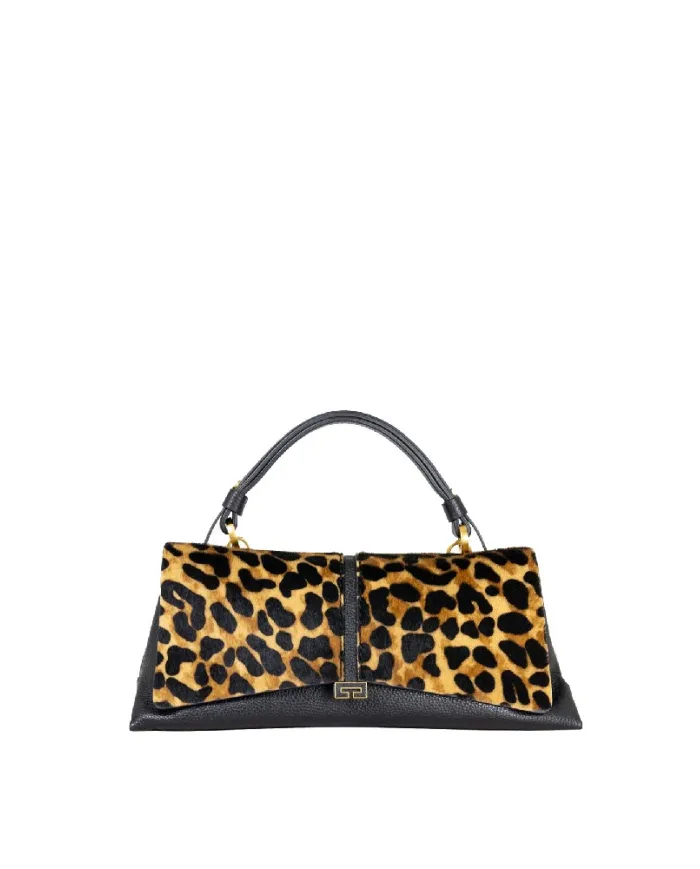 Loristella Borsa a mano in pelle Kendall Maculato/Nero