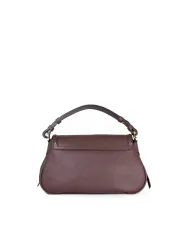 Loristella Borsa a tracolla in pelle Clea Testa moro