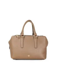 Caleidos Borsa a mano piccola in pelle Marrone