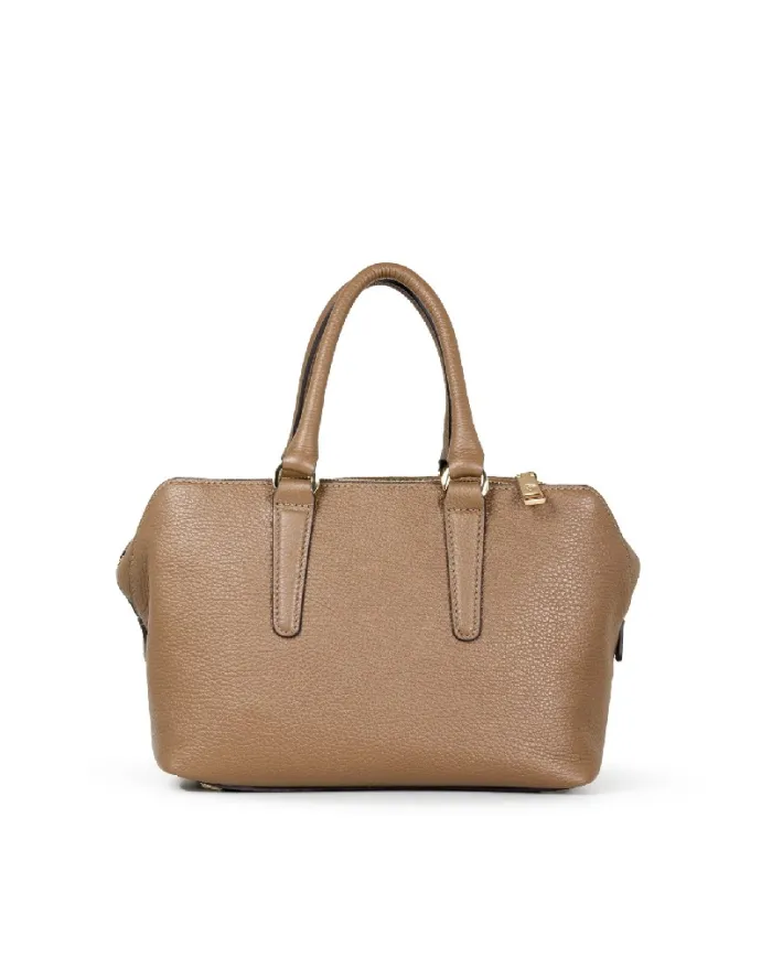 Caleidos Borsa a mano piccola in pelle Marrone