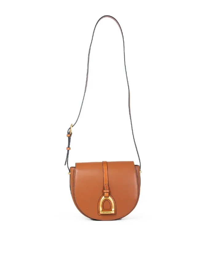 La Martina Borsa bandoliera Cognac