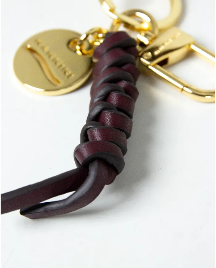 Nannini Porta chiavi pelle Bordeaux