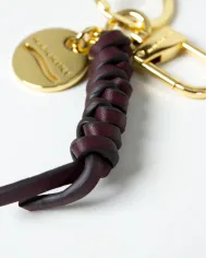 Nannini Porta chiavi pelle Bordeaux