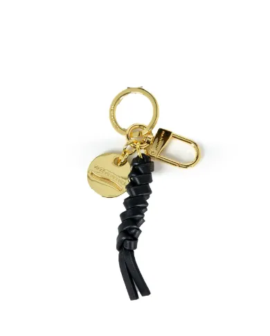 Nannini Porta chiavi pelle Nero