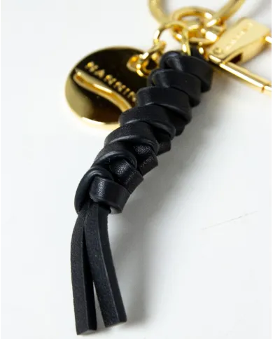 Nannini Porta chiavi pelle Nero