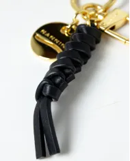 Nannini Porta chiavi pelle Nero