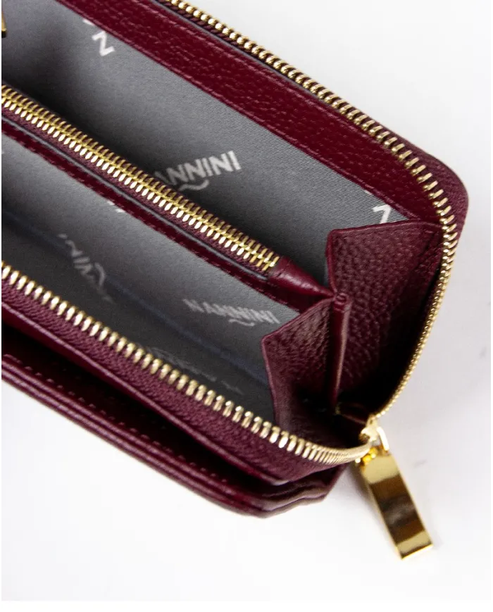 Nannini Portafoglio donna Wallis Bordeaux