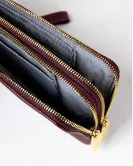 Nannini Portafoglio pochette Bordeaux