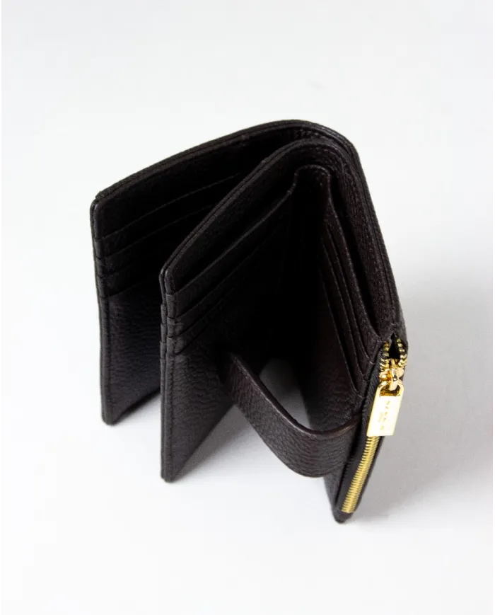 Nannini Portafoglio piccolo donna Testa moro