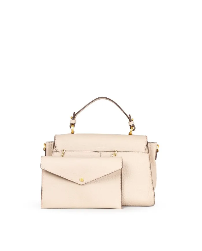 Loristella Borsa piccola Muriel con pochette Avorio