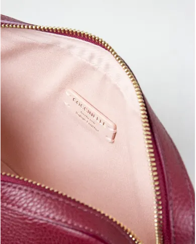 Coccinelle Borsa in pelle Tebe mini Bordeaux